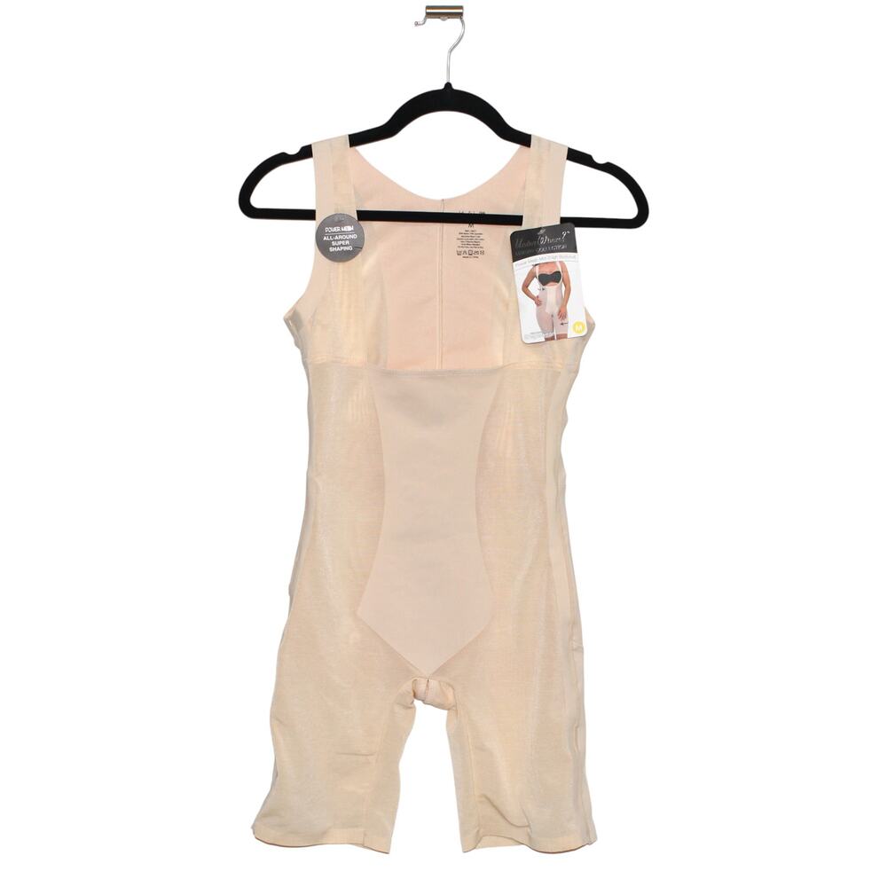 UnderWhere? Luxury Collection Mid-Thigh Bodysuit Shapewear Medium NWT